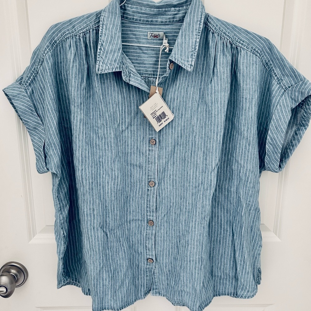 NWT Faherty Breeze Shirt